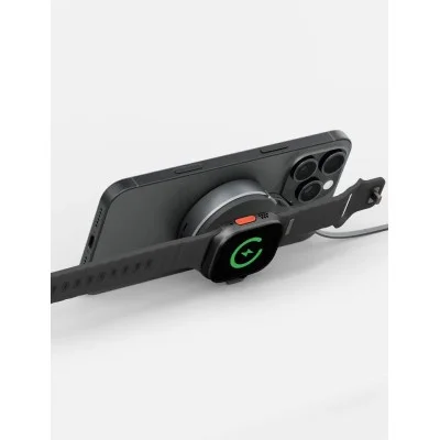 Energea Magduo Arc, 2In1 Phone  And Apple Watch Charger With Retractable Cable- Gun